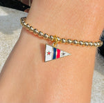 VHYC Custom Burgee Charm Bracelet and Necklace