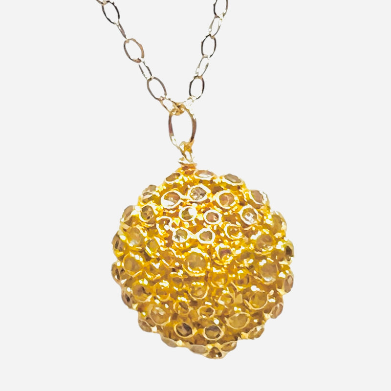 Ellipse Pendant Necklace