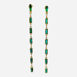 Waterfall Emerald Earring