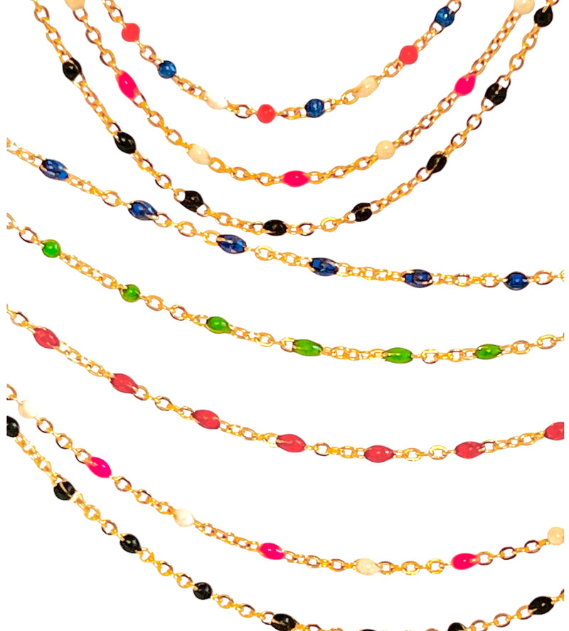 Daphne Gold Fill Necklace - 9 Color Options