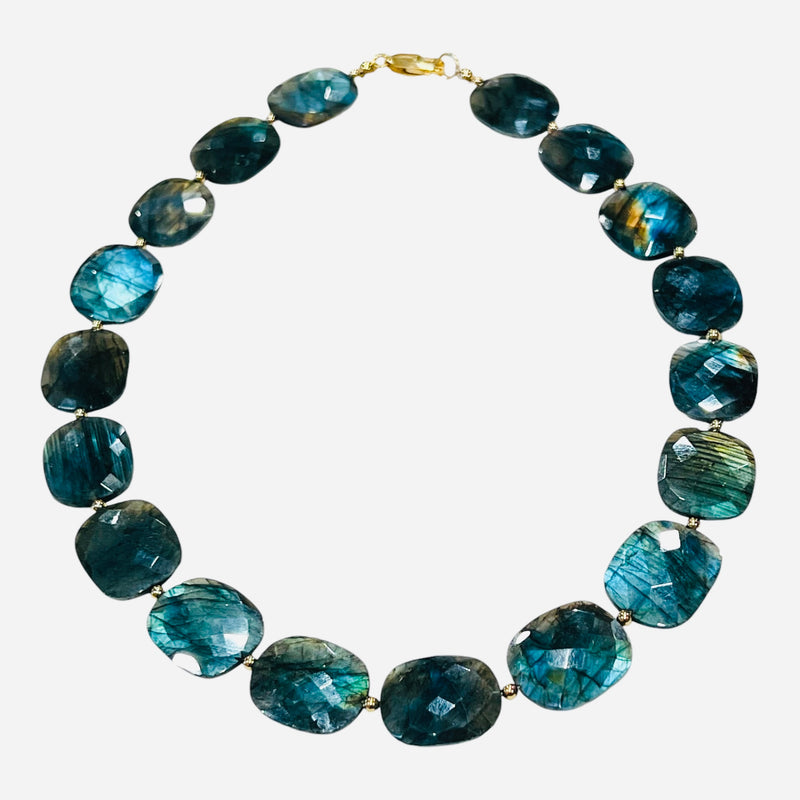 Labradorite Gold Filled Necklace