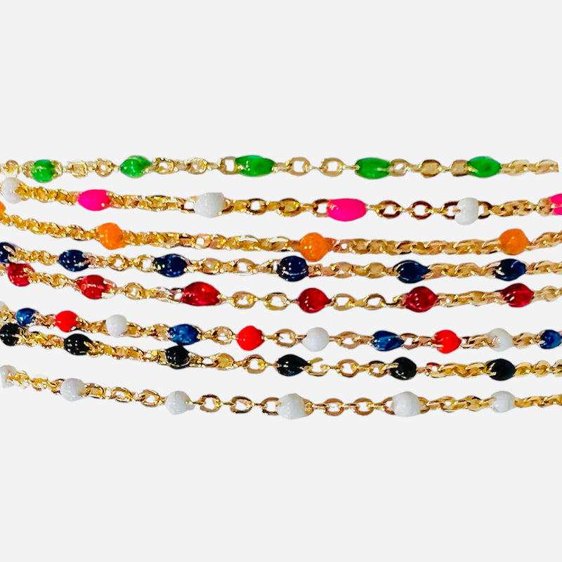 Daphne Gold Fill Bracelet - 9 Color Options