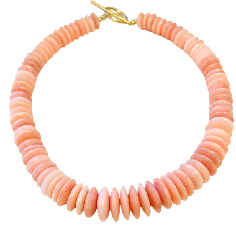 Pink Opal Statement Necklace